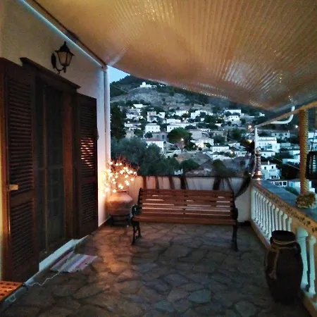 Panoramic Views In Hydra, Greece *