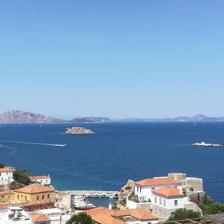 Panoramic Views In Hydra, Greece